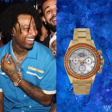 21 Savage – Rolex Daytona Cosmograph in 18